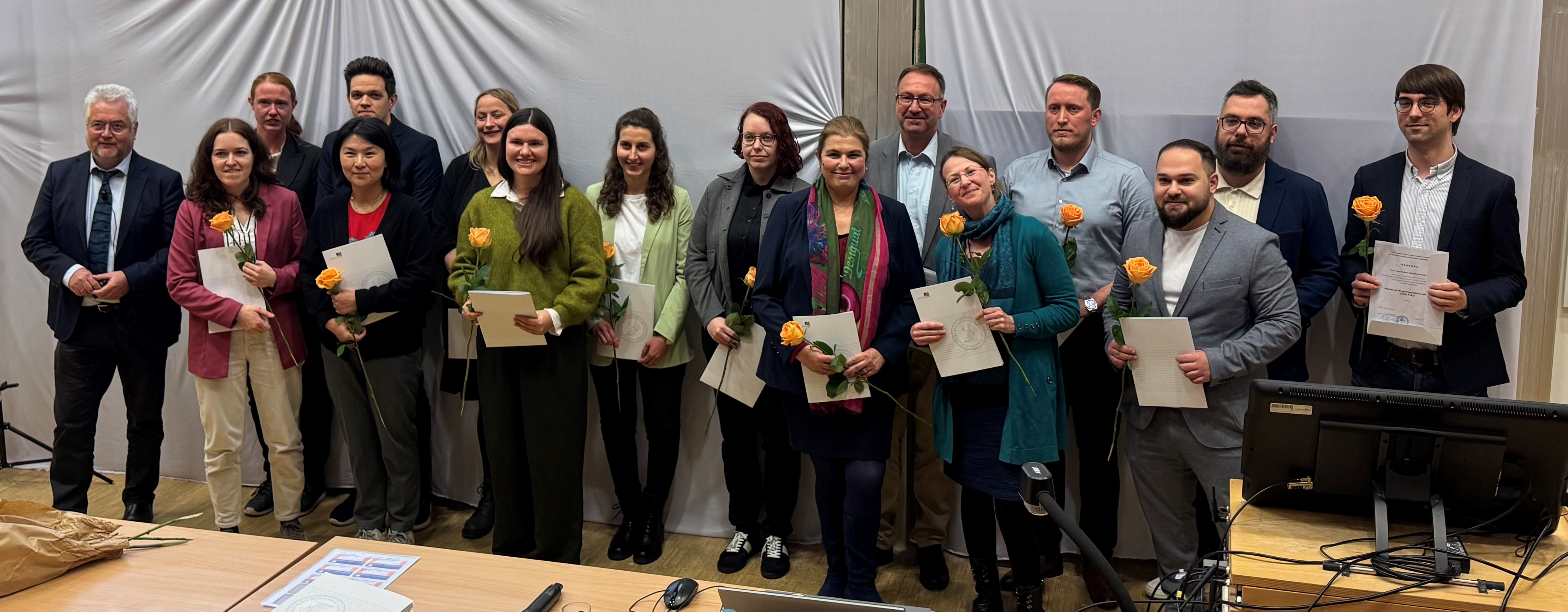 25. Masterurkunden-Verleihung des weiterbildenden Masterstudiengangs „Drug Regulatory Affairs“ 25. Masterurkunden-Verleihung des weiterbildenden Masterstudiengangs „Drug Regulatory Affairs“